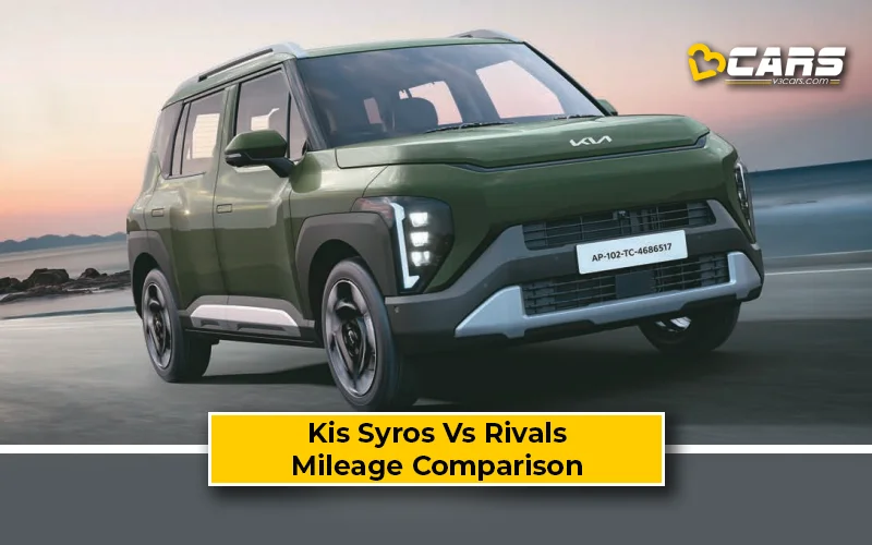 2025 Kia Syros Vs. Rivals – Mileage Comparison