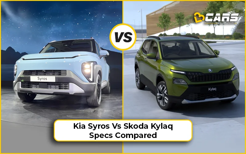 New Kia Syros Vs Skoda Kylaq – Dimensions, Specs And Features Comparison