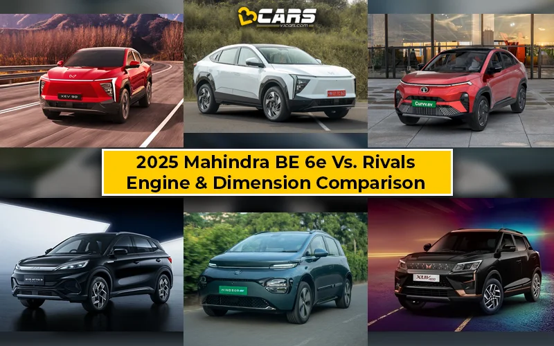 2025 Mahindra BE 6e – Compared With Rivals