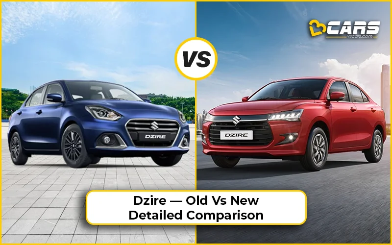 New 2024 Maruti Suzuki Dzire — Old Vs New — Most Detailed, Variant-Wise Feature Comparison