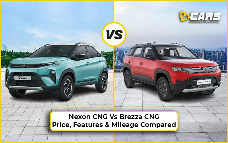 Tata Nexon CNG Vs Maruti Suzuki Brezza CNG – Price, Features And Mileage Compared