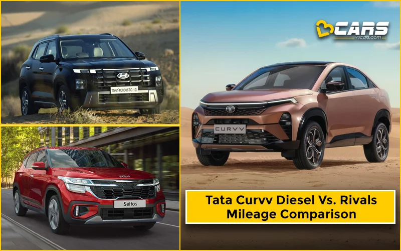 2024 Tata Curvv Diesel Mileage Revealed – Compared With C-SUVs