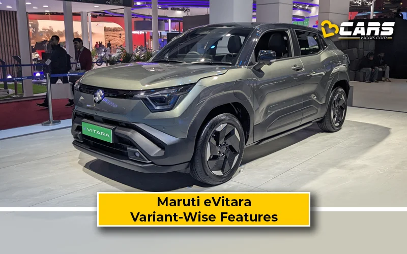 January 2025: Maruti e Vitara Variant-Wise Features