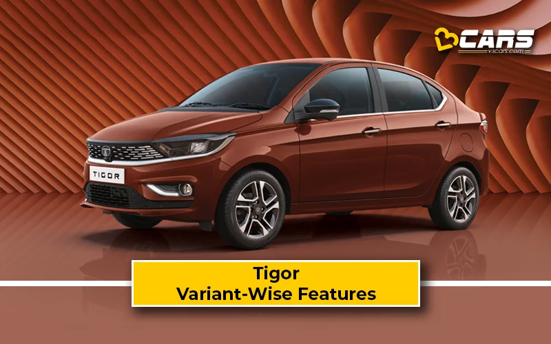 January 2025: Tata Tigor Petrol CNG Variant-Wise Features